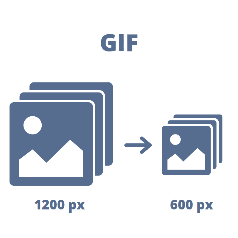 GIF Resizer Interface Screenshot