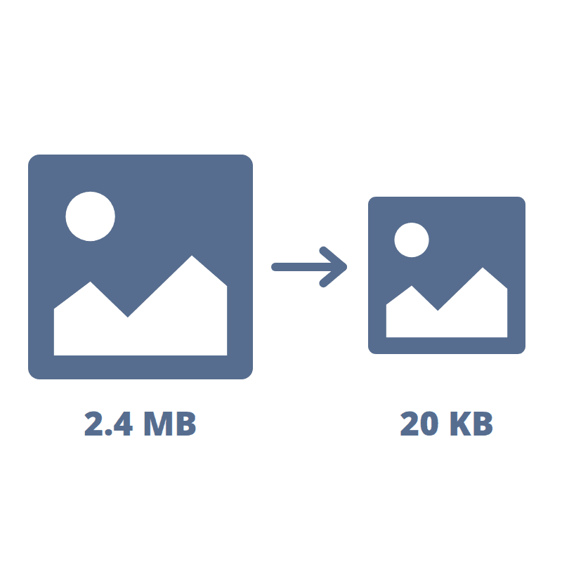 Screenshot antarmuka Ubah Ukuran Gambar ke 20KB