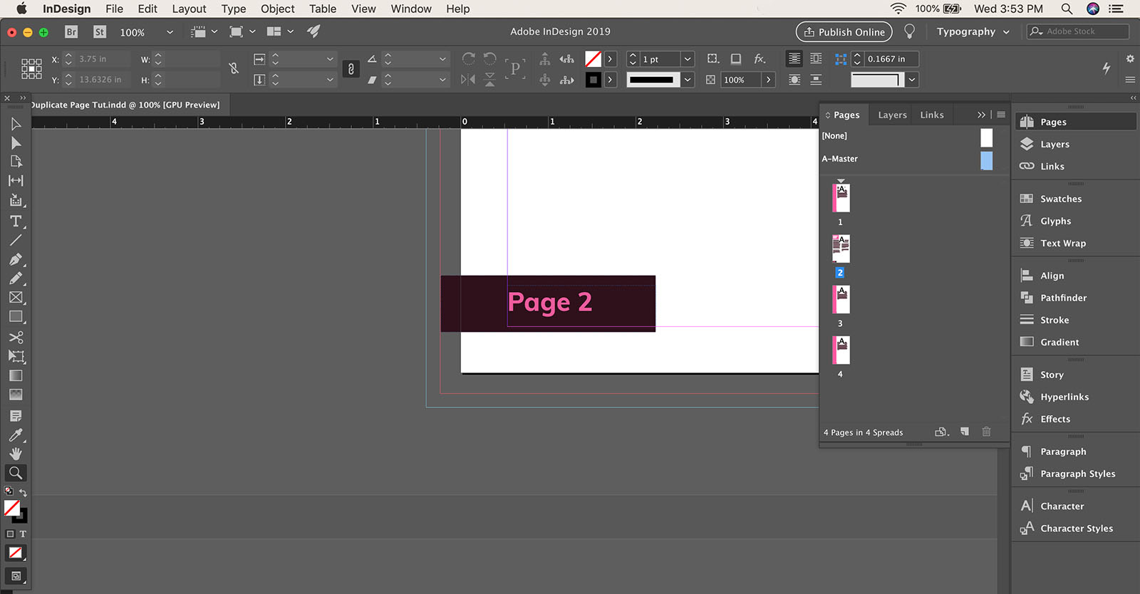 How To Start Page Numbering In Indesign