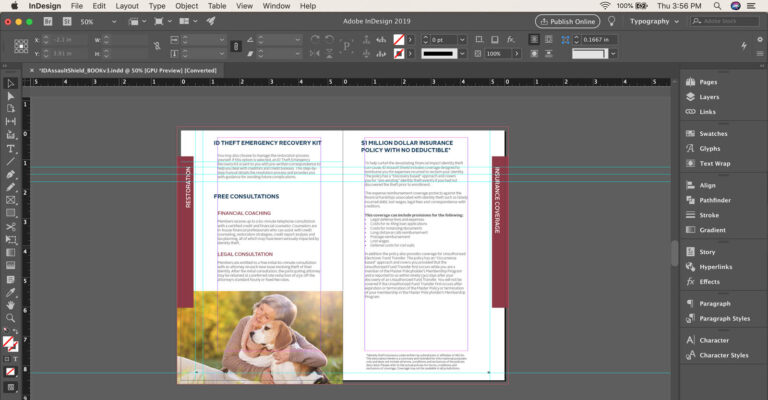 How to export a single page from InDesign