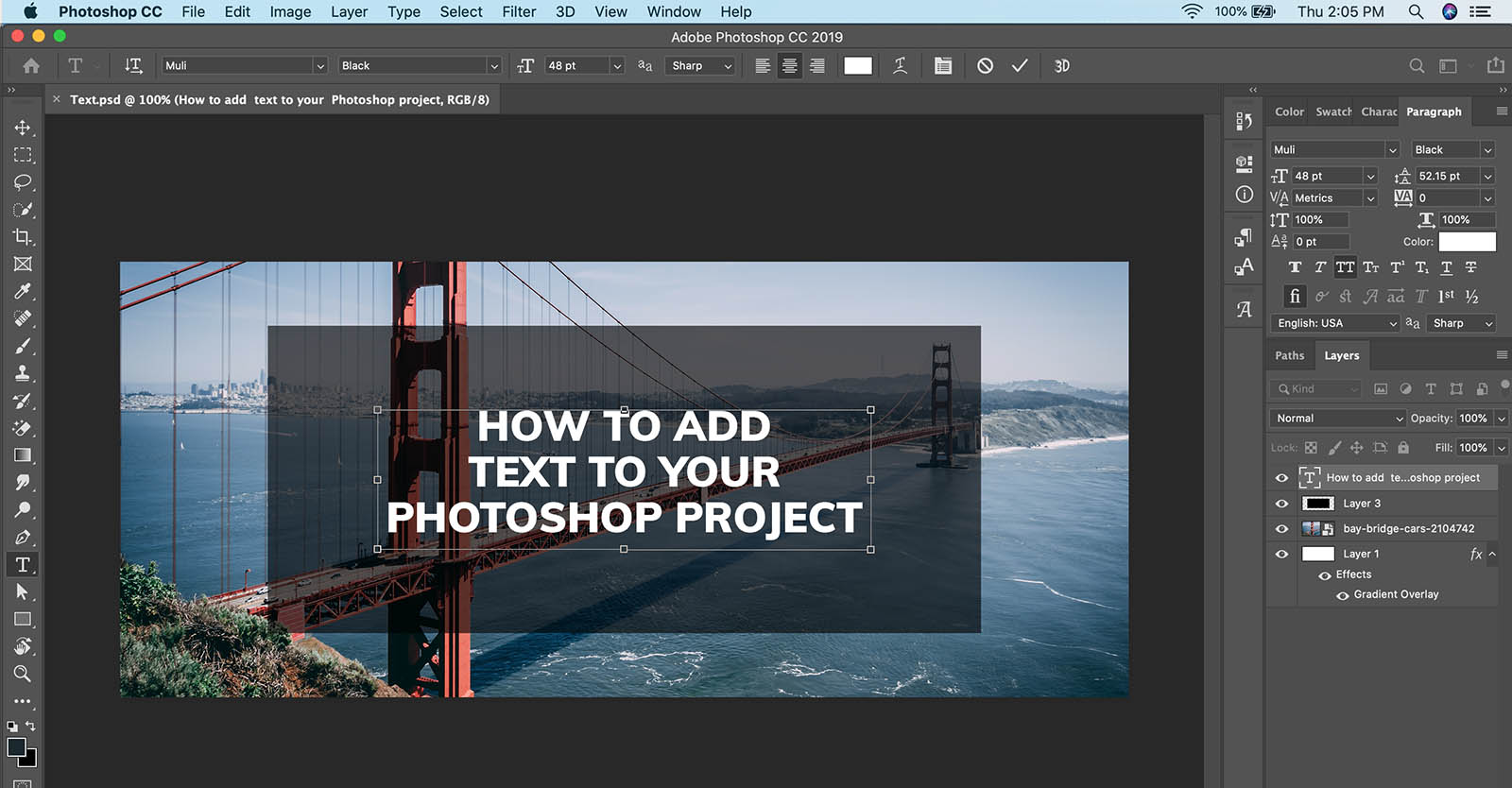 how to add photo to text in photoshop