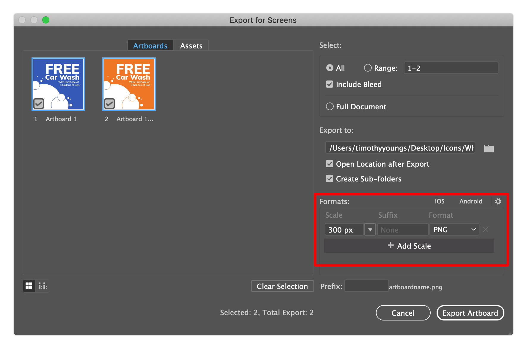 How To Export A PNG From Adobe Illustrator Imagy