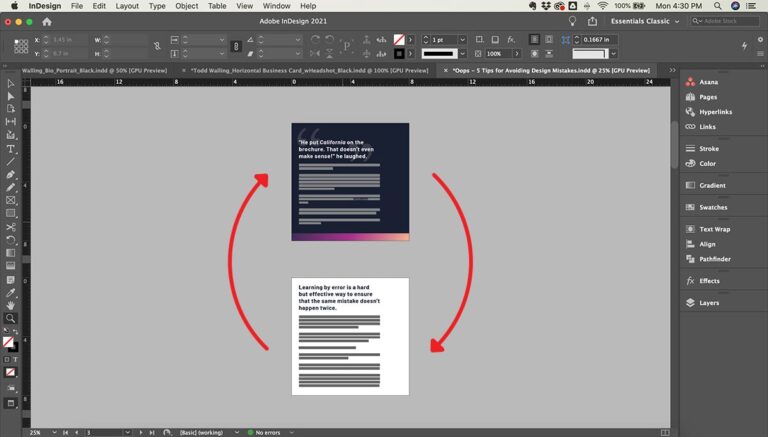 How To Change Facing Pages To Single Pages In Indesign