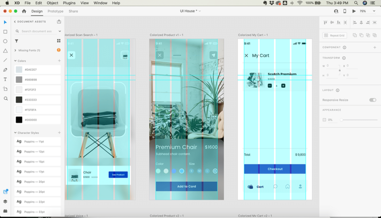 adobe xd grid download