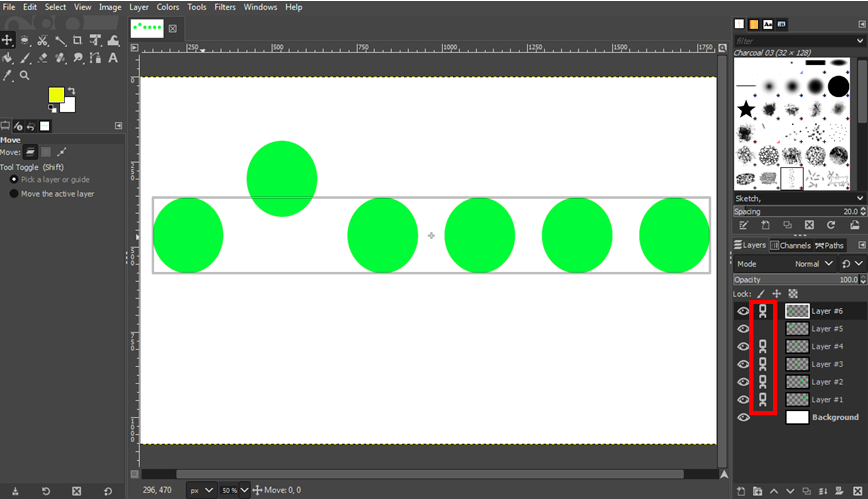 Chain Selected Layers