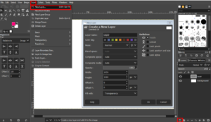 How to Select Multiple Layers in GIMP