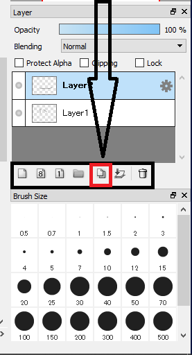 Layer Box and select the icon