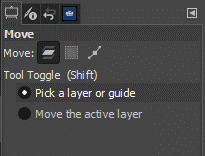 Moving Text Using the Move Tool