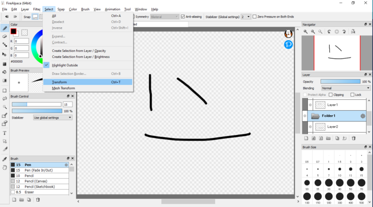 how to rotate in firealpaca how to rotate in firealpaca