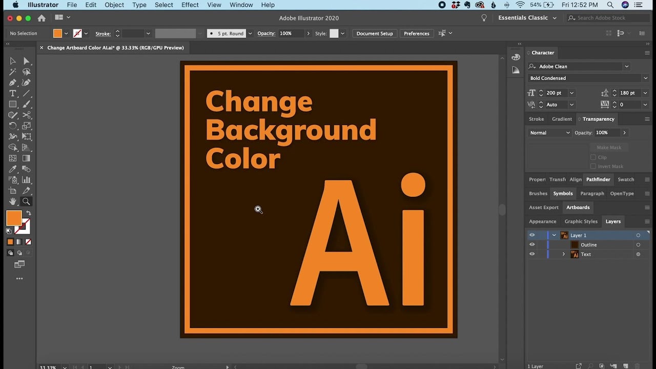 how-to-change-image-colors-illustrator-trick-youtube