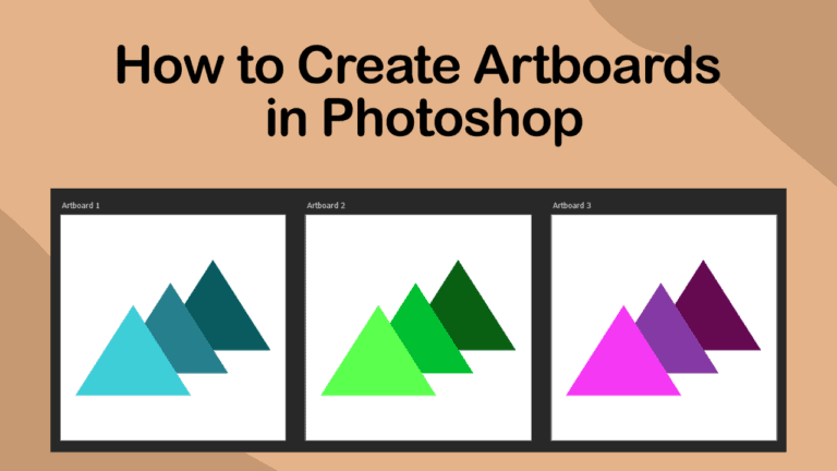 Working With Artboards in Photoshop and Illustrator