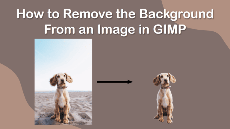 How to Remove Background In GIMP